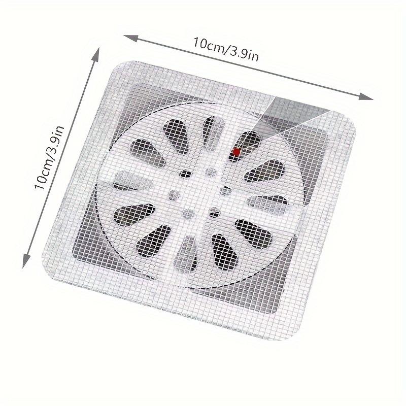 10PCS bathroom hair filter, toilet sewer filter, kitchen anti-blockage and insect-proof self-adhesive floor drain sticker