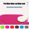 Cute Shape Pet Feeding & Litter Mat - Non- PVC Mat For Cats And Dogs
