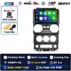 Android 14 Carplay Auto For Jeep Wrangler Unlimited 3 JK 2008 - 2010 Car Radio 4G+WIFI Player Multimedia srereo Navigation Video