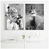 Black White Poster Fashion Print Sexy Movie Girl Camera Canvas Painting Minimalist Wall Art Picture Modern Living Room Decor