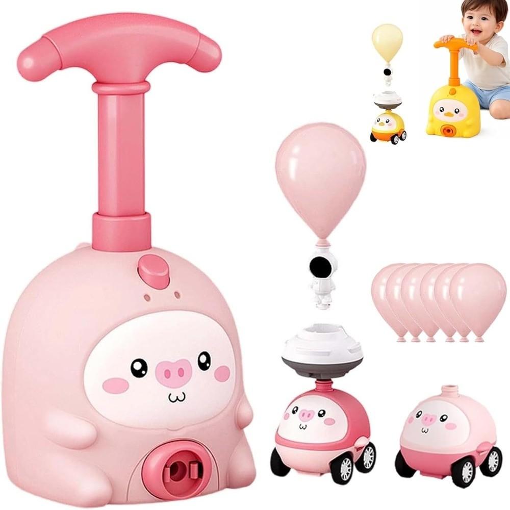 Seal Balloon Launcher Toys Pig Balloon Powered Cars Gifts Balloon Car Toy  Parent-child Interaction