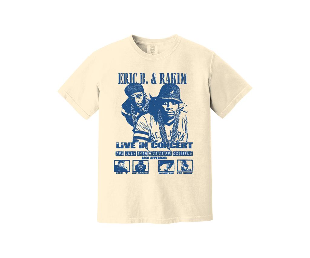 Eric B. Rakim Heavyweight T-shirt Concert Tee Ice T Biz Markie 80s Rap