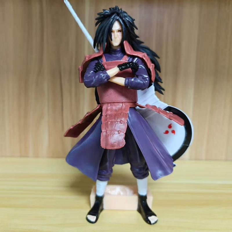 20cm Anime Uchiha Madara Susanoo Ver. Pvc Action Figure Battle Statue Collection Model Toys Doll Gifts Desktop Ornament