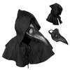 Plague Doctor Mask and Cloak Set Halloween Costume Human Bird Beak Mask Cospaly Costume Steampunk Photography Props Gift