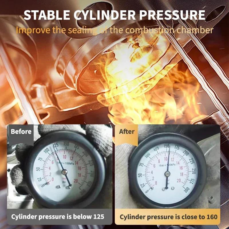 60ML auto motor cilindru reparare agent aditiv ulei pentru protecția motorului reducere zgomot anti-uzură reparare ulei reduce frecarea