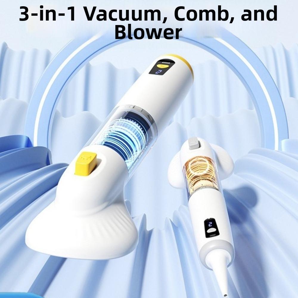 Wireless Handheld Vacuum Cleaner Strong Suction Dust Buster 3 in 1 Pet Vacuum Cleaner  Gap Cleaning