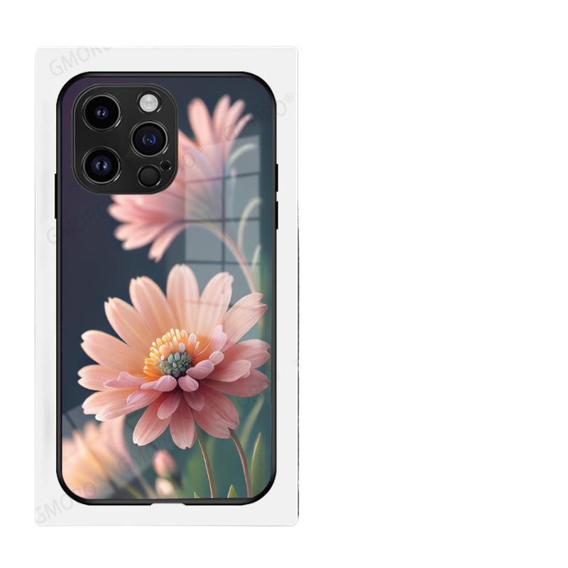Processing mobile phone case 16 to print 15 photos glass case iphone13 film case 14 transparent case 12pro