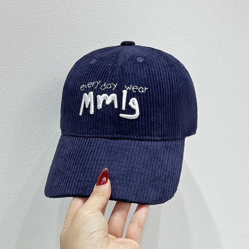 

Зимняя вельветовая бейсболка унисекс повседневная уличная теплая шапка с вышитыми буквами и дышащей спортивной шапкой для рождественского случая Adjustable