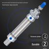 Corrosion Resistant Stainless Steel Pneumatic Cylinder 16-40mm/50-150mm