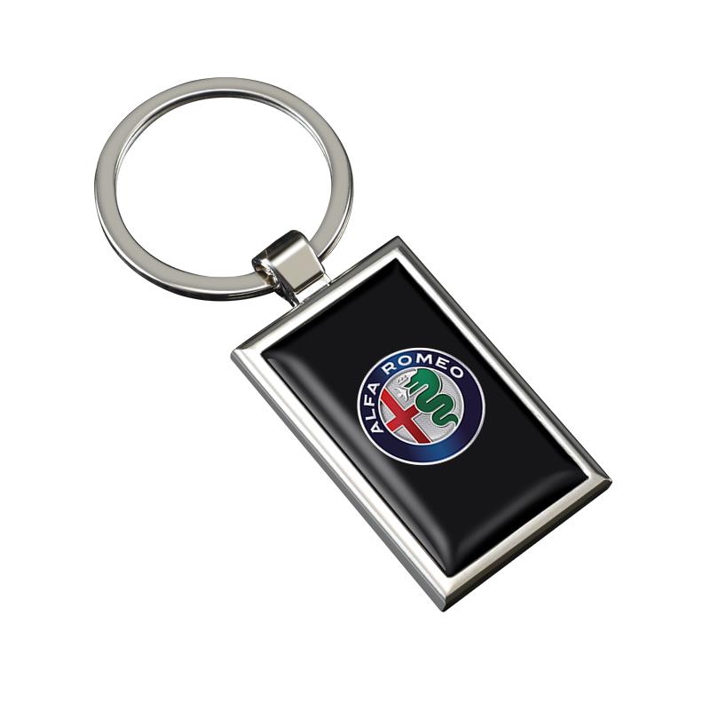 IJOPV1 For Alfa Romeo Car Keychain Pendant Key Chain Cospaly Accessories Keyring for Women Men Jewelry Gifts