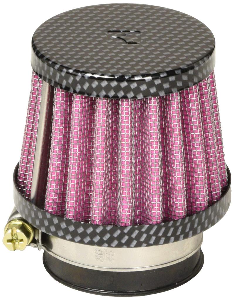 KITACO 515-0100350 Performance Air Filter for Motorcycles, Diameter 1.4 Inches (35 Mm), Straight, Universal, Carbon
