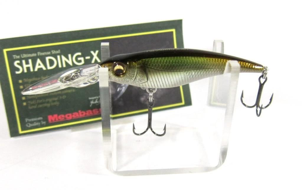 Megabass Japanese Silver Honmoroko Lure SHADING-X