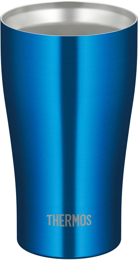 Thermos Vacuum Insulated Ocean Dishwasher Thermos Flask Keeps Drinks Hot or OBL Tumbler, 340ml, Blue, Safe, Design, Cold, JDY-340C