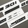 3D ABS Car Letters Logo SDrive 28i 30i Rear Trunk Badge Side Fender Emblem Decals For BMW Z4 E85 E86 E89 G29 Auto Accessories