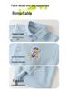 Kaka Panda Kids' Long Sleeve Polo Neck T-Shirt - Boys’/Girls’ Spring/Autumn Base Layer