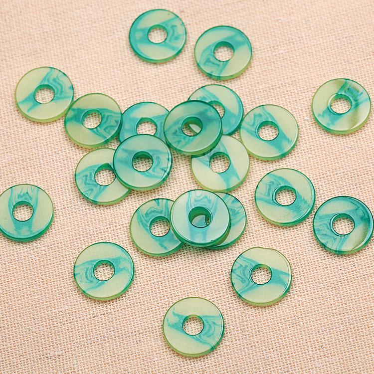 DIY Beading Copper Coin Jade Pieces - 15MM Wealth Tree Accessories 15mm Piece нефритовый