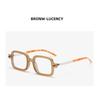 Comfortable Durable High Quality Retro Designer Style Edgy Punk Square Shaped Lenses For Both Female Male Sun Glasses