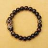 Lightning-strike Jujube Wood Pi Xiu Beaded Bracelet Agate Taoist Spiritual Accessory