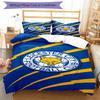 City Football Club Printed Pattern Duvet Cover Set – includes 1 duvet cover and 2 matching pillowcases Bedroom decor Christmas gifts