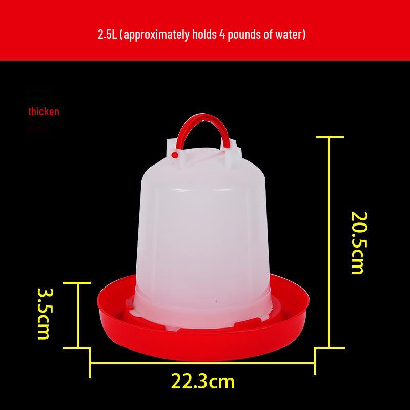 Automatic Chicken Water Dispenser Bucket for Poultry Farming