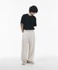 SIGNATURE [Summer Fabric Added] Double-Tuck Wide Slacks [Ivory]