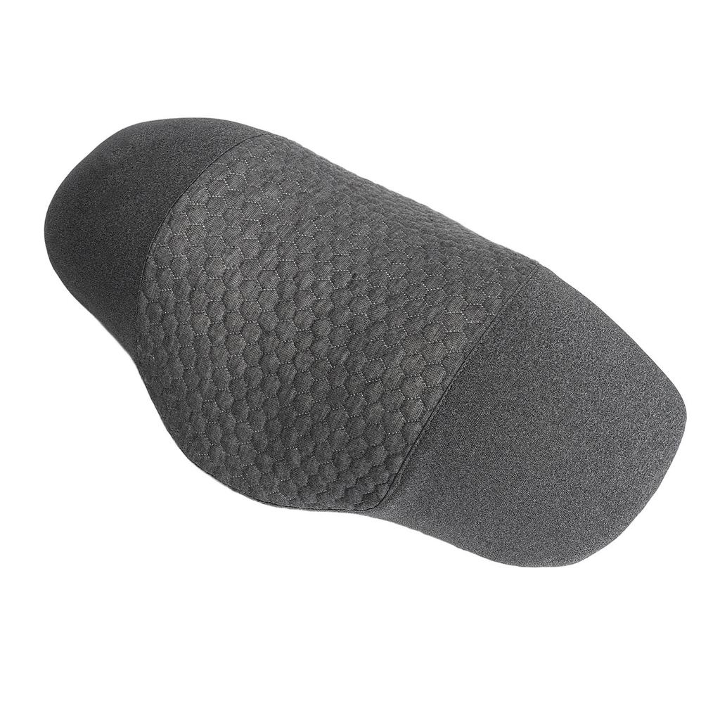 Neck Curve Massage Pillow Vibration Hot Compression Cylindricity Heating Massaging Neck Pillow Grey