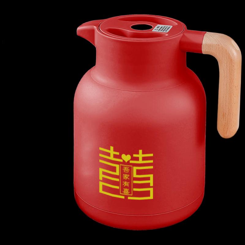 Changqi 1.3L 304 Stainless Steel Wood Handle Thermos