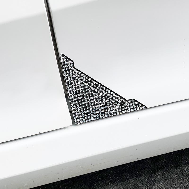 Diamond-Studded Anti-Scratch Car Door Corner Protection Film
