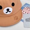 Rilakkuma Baseball Hats For Women Kawaii Relax Bear With Ear Cap Outdoor Sport Sun Bonnets Spring Summer Headgear Friend Gift
