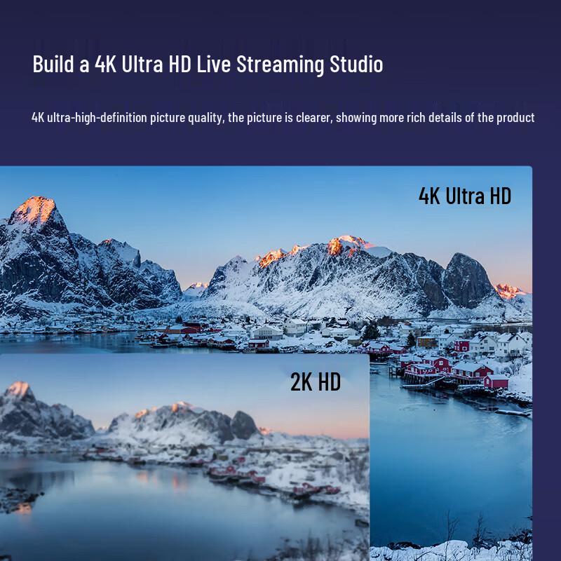 AONI 4K Professional Live Stream Webcam