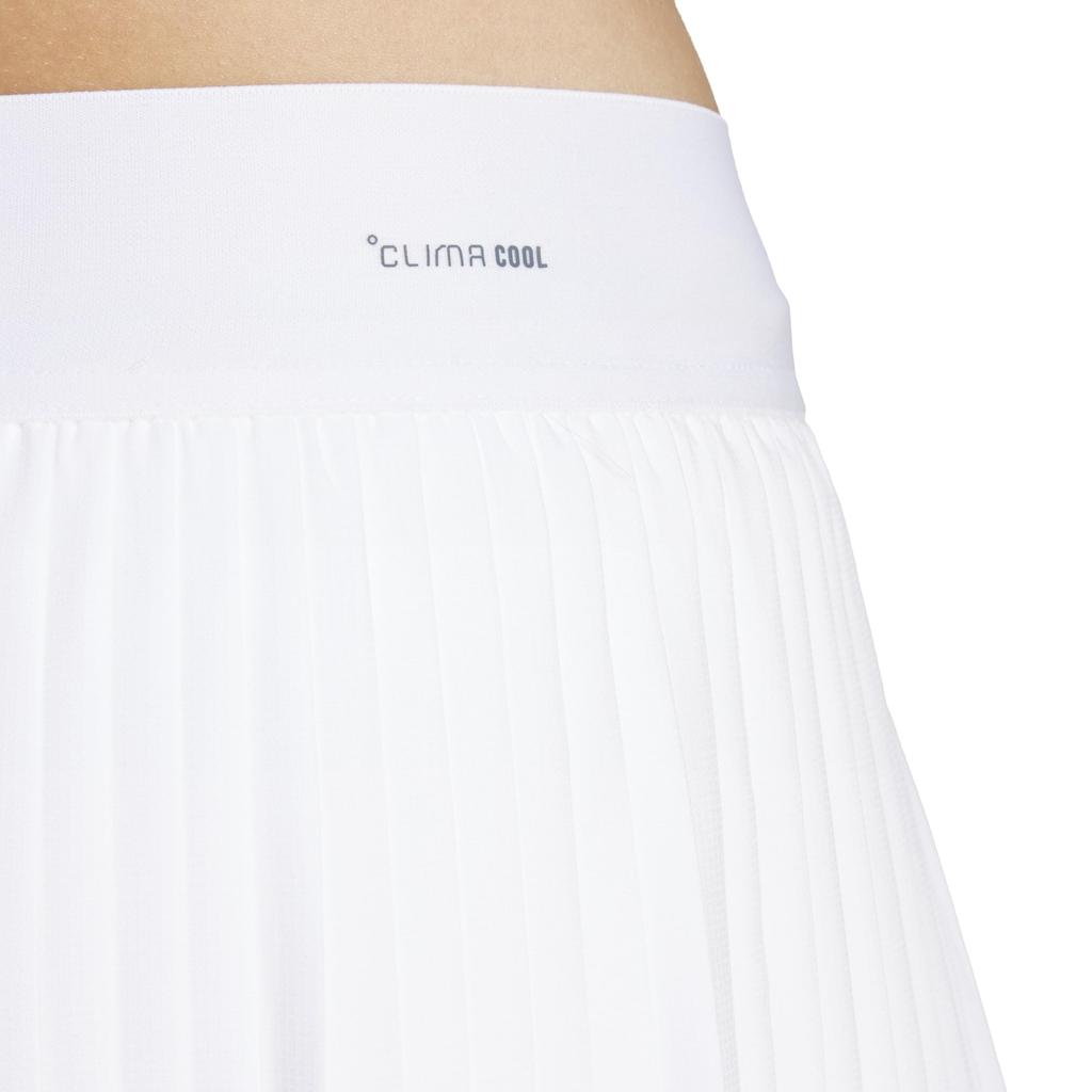 Adidas Women's Tennis Club Pleated Skirt KRZ54 White (JD6116) Size 2L