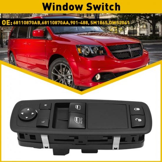 Master Power Window Switch Driver Side LH Left for 2012-2015 Dodge Grand Caravan