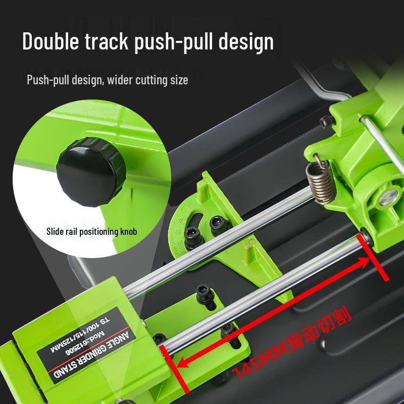 Universal Handheld Grinder Stand & Multi-Functional Table Saw Conversion Kit