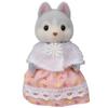 Sylvanian Families Dolls ST Mark Ages 3 and Toy Sylvanian Epoch [Husky Family] FS-41 Certified, Up, Dollhouse, Families,