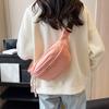 Half Moon Women's Chest Bag   Large Capacity Crossbody Bag Multifunctional Waterproof Waist Bags Travel