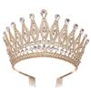 Antike Bronze Barockkrone Elegante Antike Griechische Tiara Exquisite Königinnen Tiara Krone Party