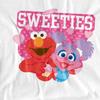 Sesame Street Womens/Ladies Sweeties Elmo Valentine`s Day T-Shirt