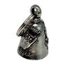 Guardian Bell USA AMGB-100 Hawaiian Style Hawaiian Biker Amulet Key Chain Traffic Safety Bell Amulet