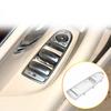For Mercedes Benz S-Class W222 Lift Switch Panel Electroplating Strip S400 Window Adjustment Panel Silver Decorative Frame