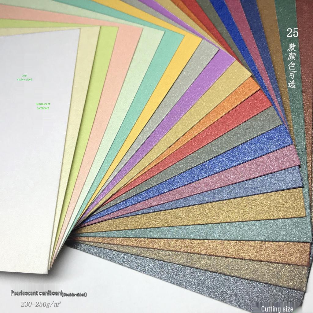 A6 Double-sided Pearl Cardstock - 250g, Blank Postcard for Handwritten Greetings, Flower Bouquet Design