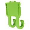 Fly Fishing Rod Holder Clips ABS Green Rod Support BeltMounted Fishing Accessory