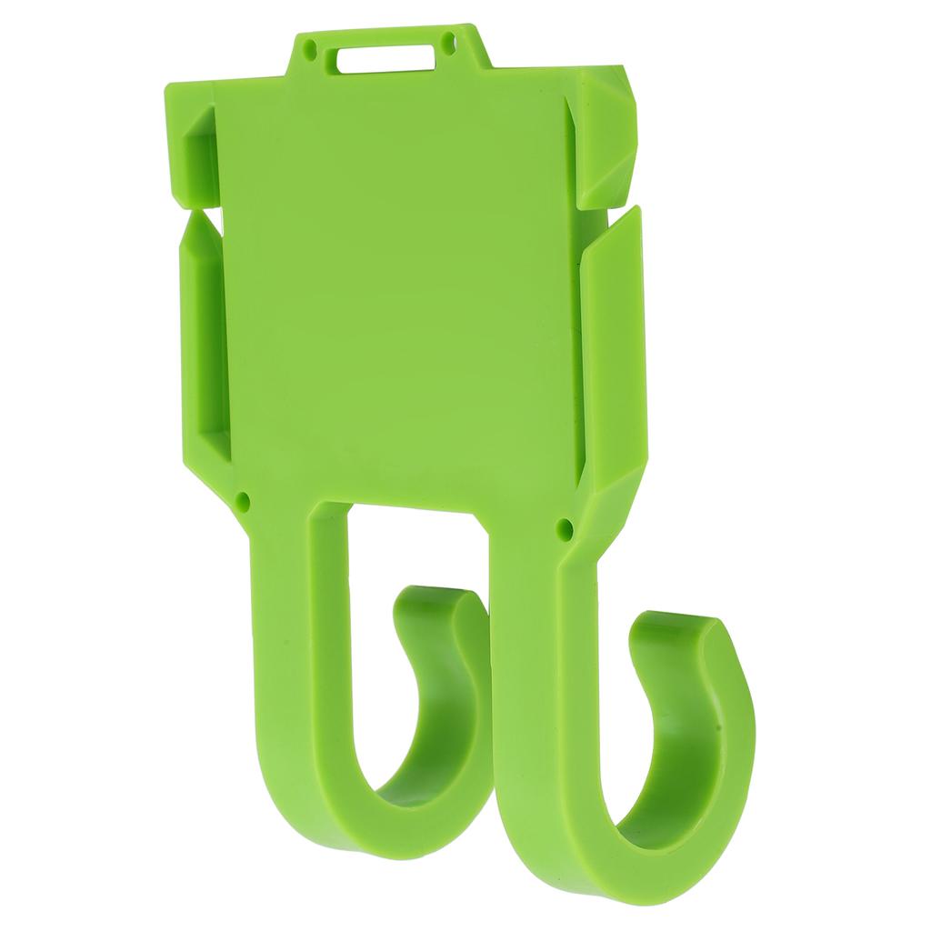 Fly Fishing Rod Holder Clips ABS Green Rod Support BeltMounted Fishing Accessory
