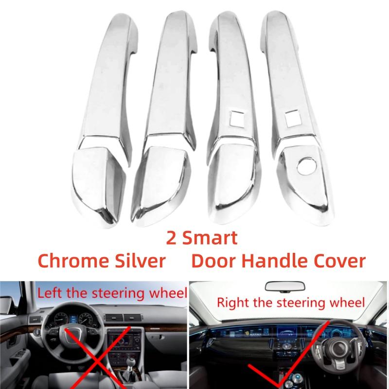 Car Upgrade Sticker ABS Gloss Black Accessorie Plated Exterior Door Handle Cover Trim Paste Style For Hyundai Tucson 2015-