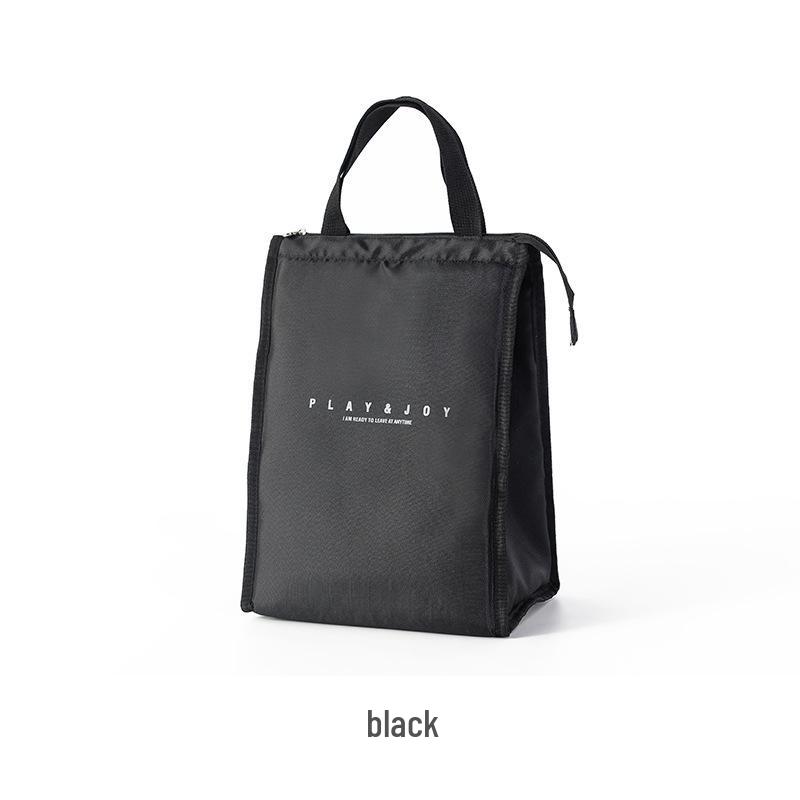 

Large Capacity Insulated Lunch Bag, Portable Oxford Cloth Bento Storage