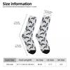 Pigeon Walk Stockings Grey Background Custom Fashion Socks Autumn Anti Bacterial Socks Men's Running Sports Breathable Socks