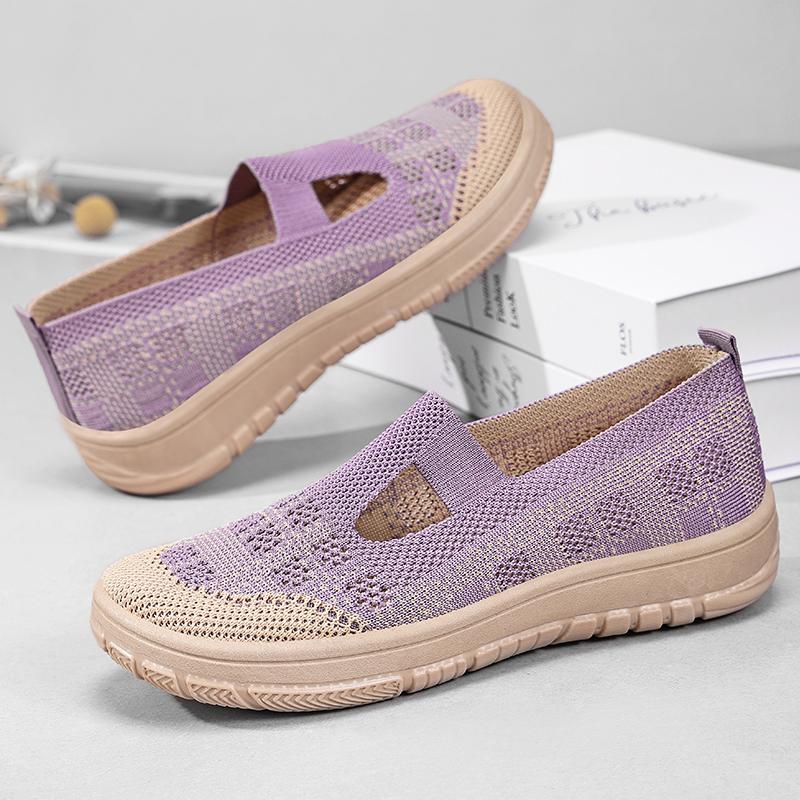 Fashion Shoes for Women Walking Shoes Slip On Arch Support Memory Foam Breathable Sneakers Summer Comfortable Casual Trainers