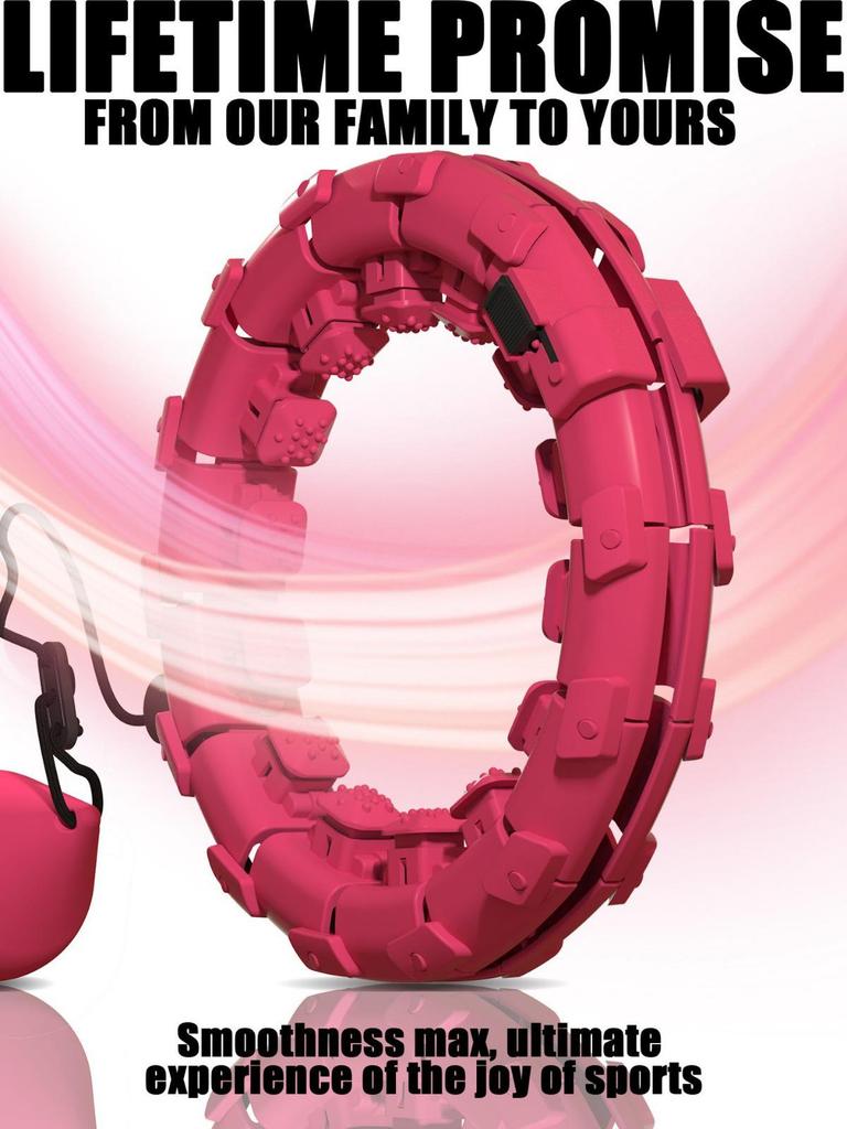 New Smart Massage Hula Hoop for Women's Waist and Abdomen Slimming