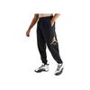 Jordan Essentials Logo Print Mid-Rise Drawstring Joggers Men Bottoms Black FD7345-011
