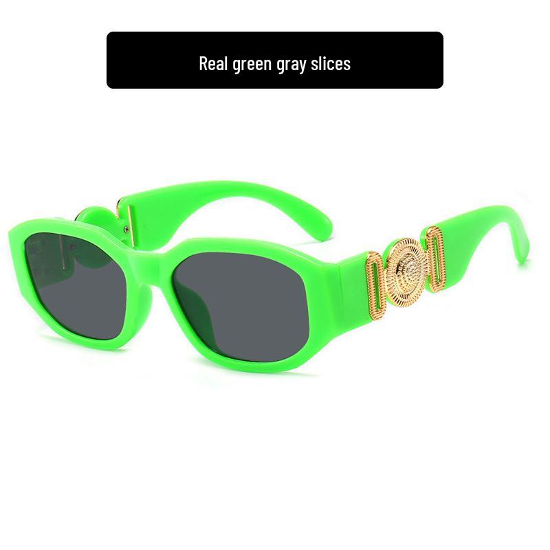 2021 Trendy Irregular Small Frame Human Head Sunglasses