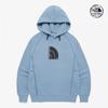 The North Face Hood Pullover Dome Logo White Label Powder Blue